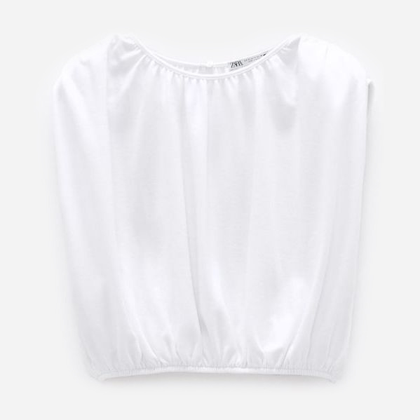 

Топ Zara 4770-016-250  Белый, Топ Zara 4770-016-250 M Белый