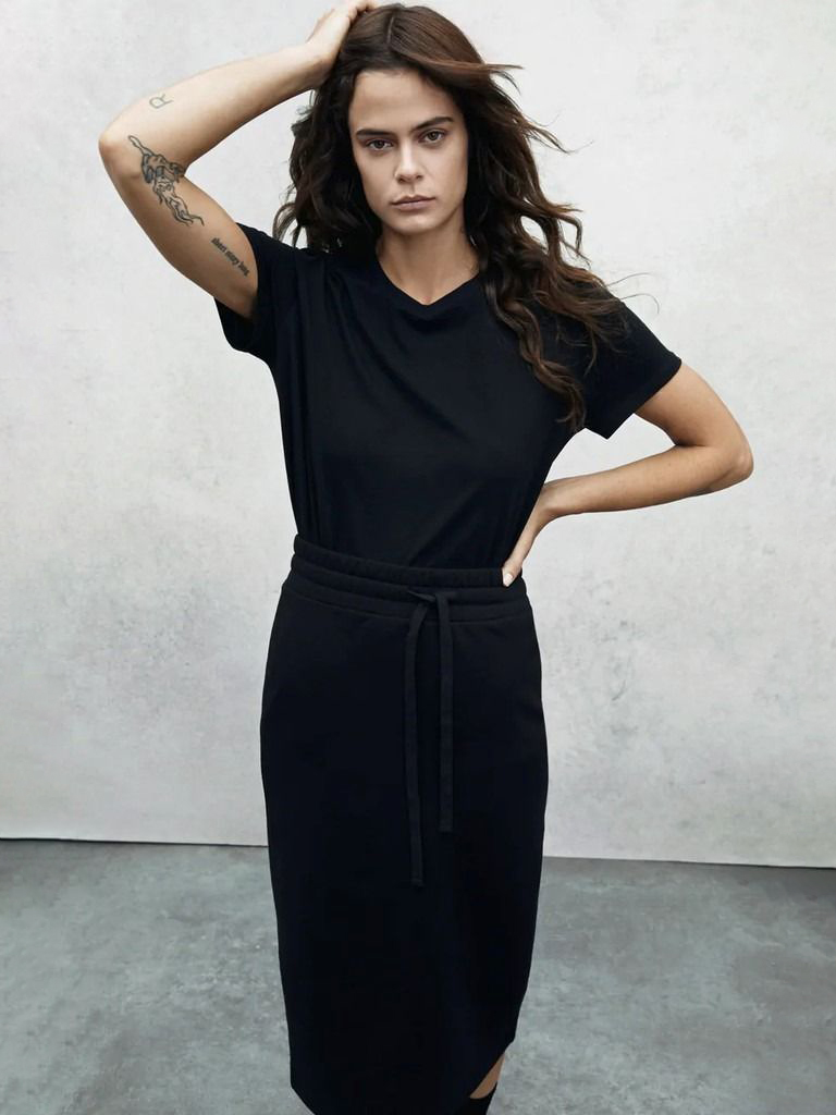 

Футболка Zara 5584-025-800  Черная, Футболка Zara 5584-025-800 L Черная