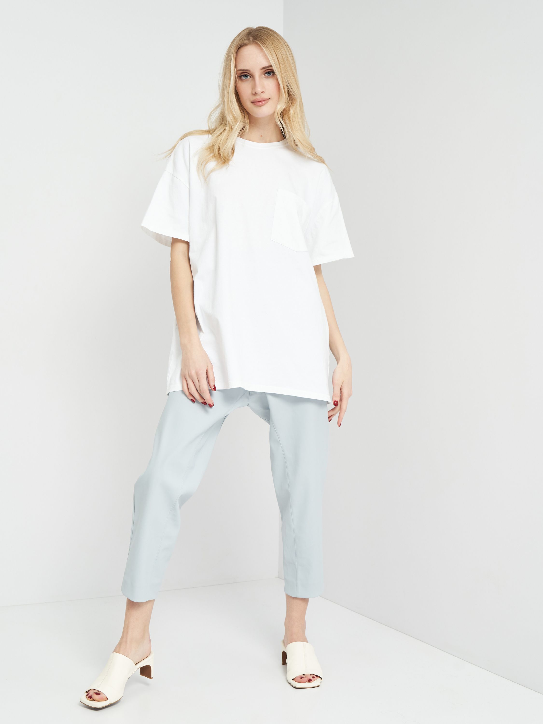 

Футболка Zara 0264-135-250  Белая, Футболка Zara 0264-135-250 XS Белая