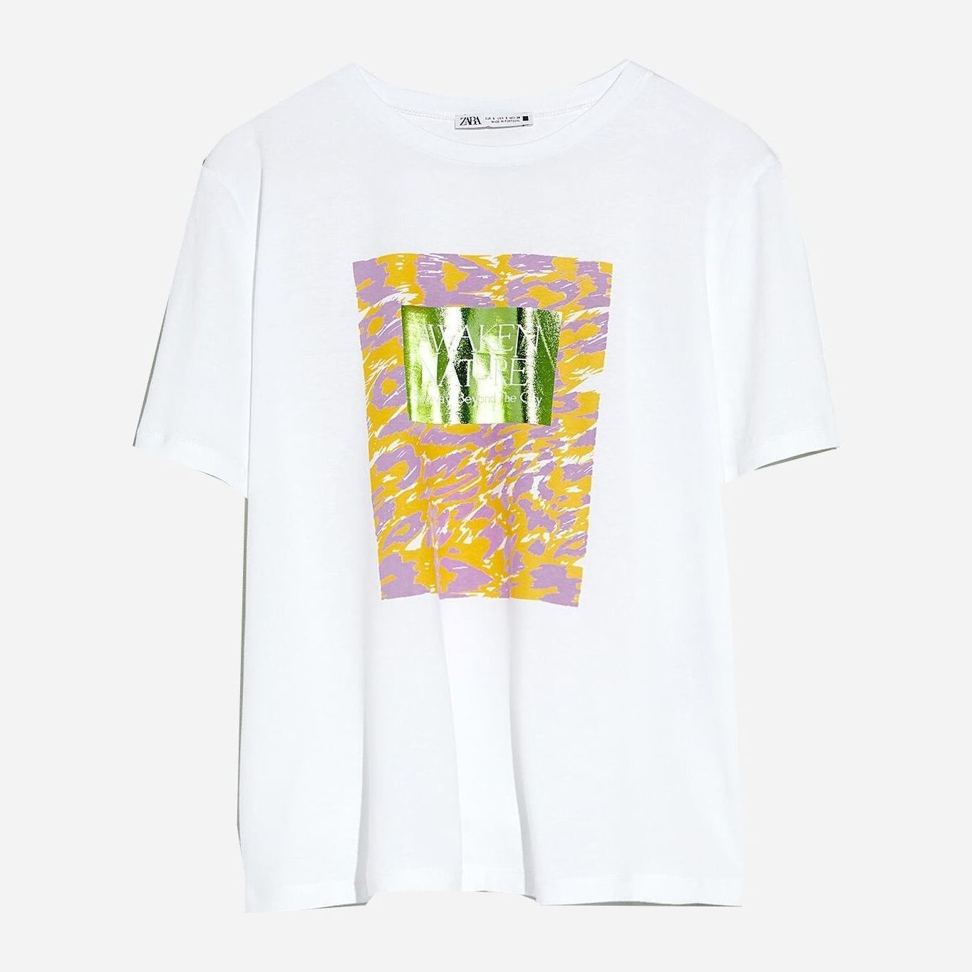 

Футболка Zara 0264-181-021  Белая, Футболка Zara 0264-181-021 S Белая