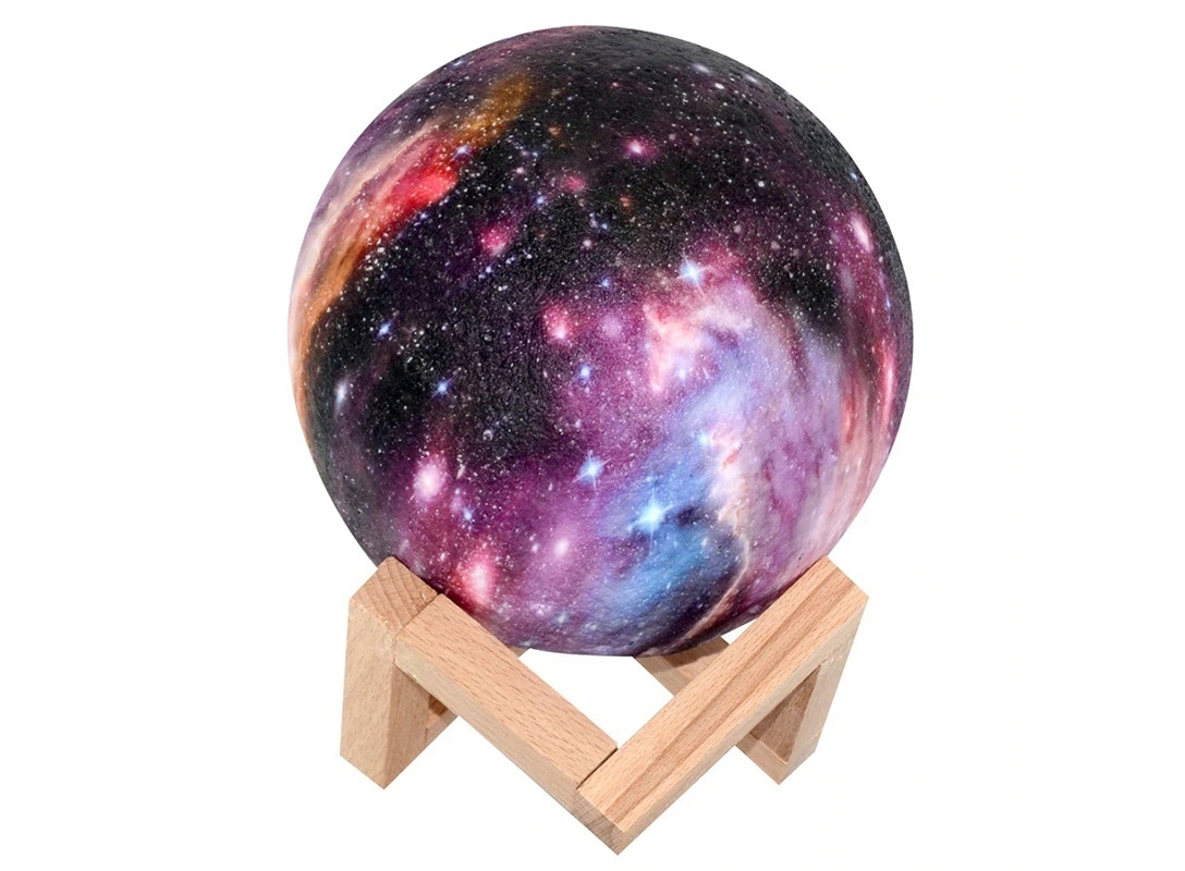 

Настольный светильник 3D MOON LAMP Месяц 20 см Цветной 109-10826058
