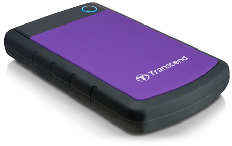 

Внешний жесткий диск HDD 2.5" USB 3.0 2Tb Transcend StoreJet 25H3 Black/Violet (TS2TSJ25H3P)