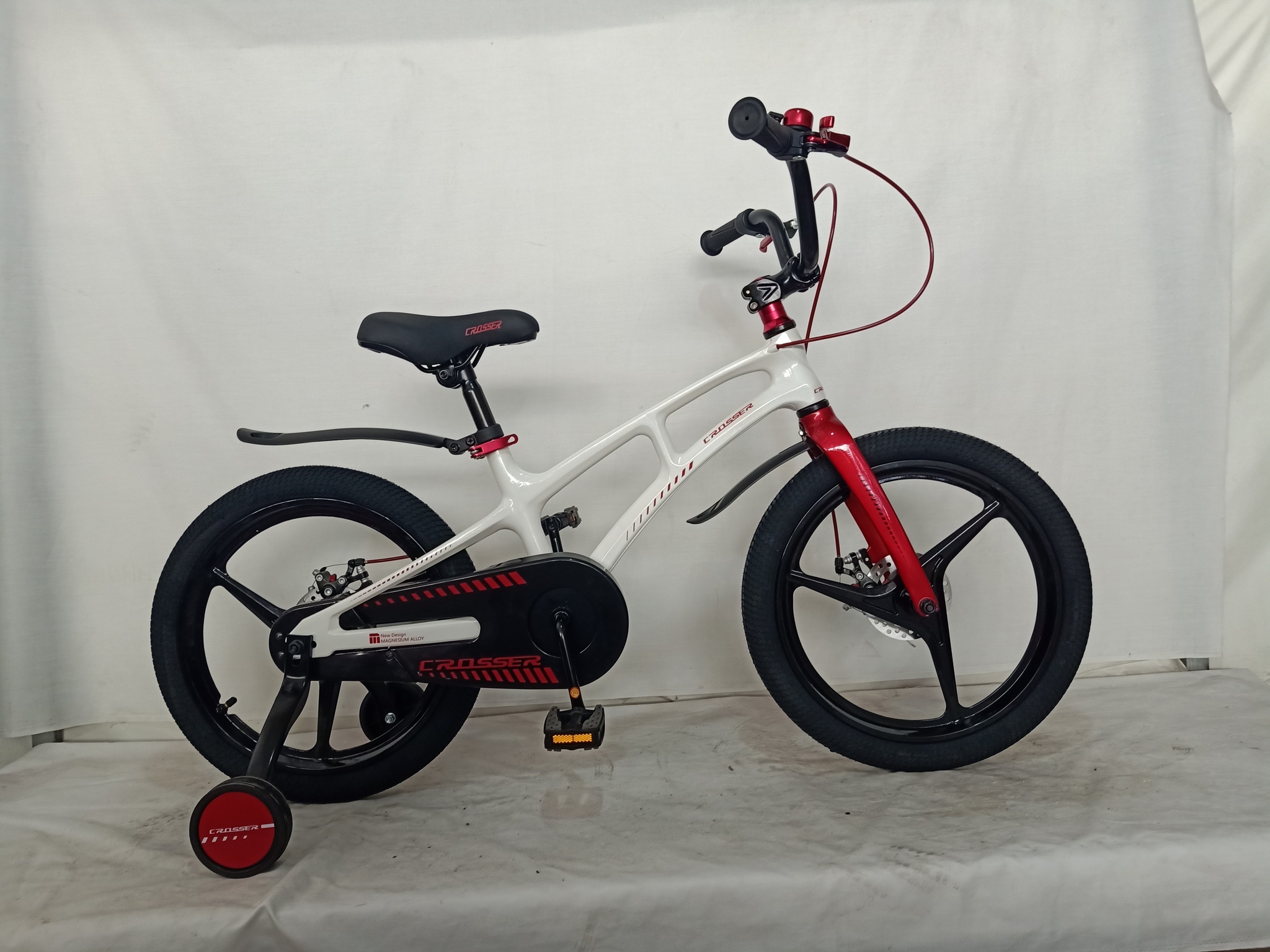 

Велосипед Crosser MAGNESIUM BIKE магниевая вилка 16" White (MAGNESIUM16)