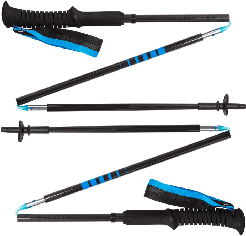 

Треккинговые палки Black Diamond Distance Carbon Z (BD 112205-125) Black + blue (793661470892)