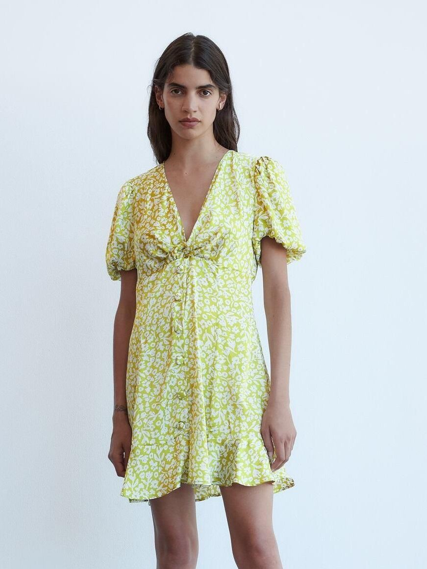 

Платье Zara 0387/168/520  Зеленое, Платье Zara 0387/168/520 M Зеленое