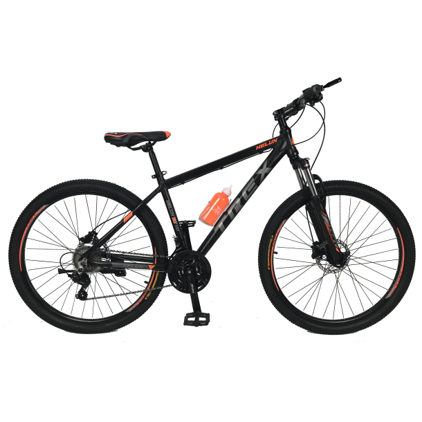 

Велосипед Trex Helux 27.5" 17" Чёрный-Оранжевый