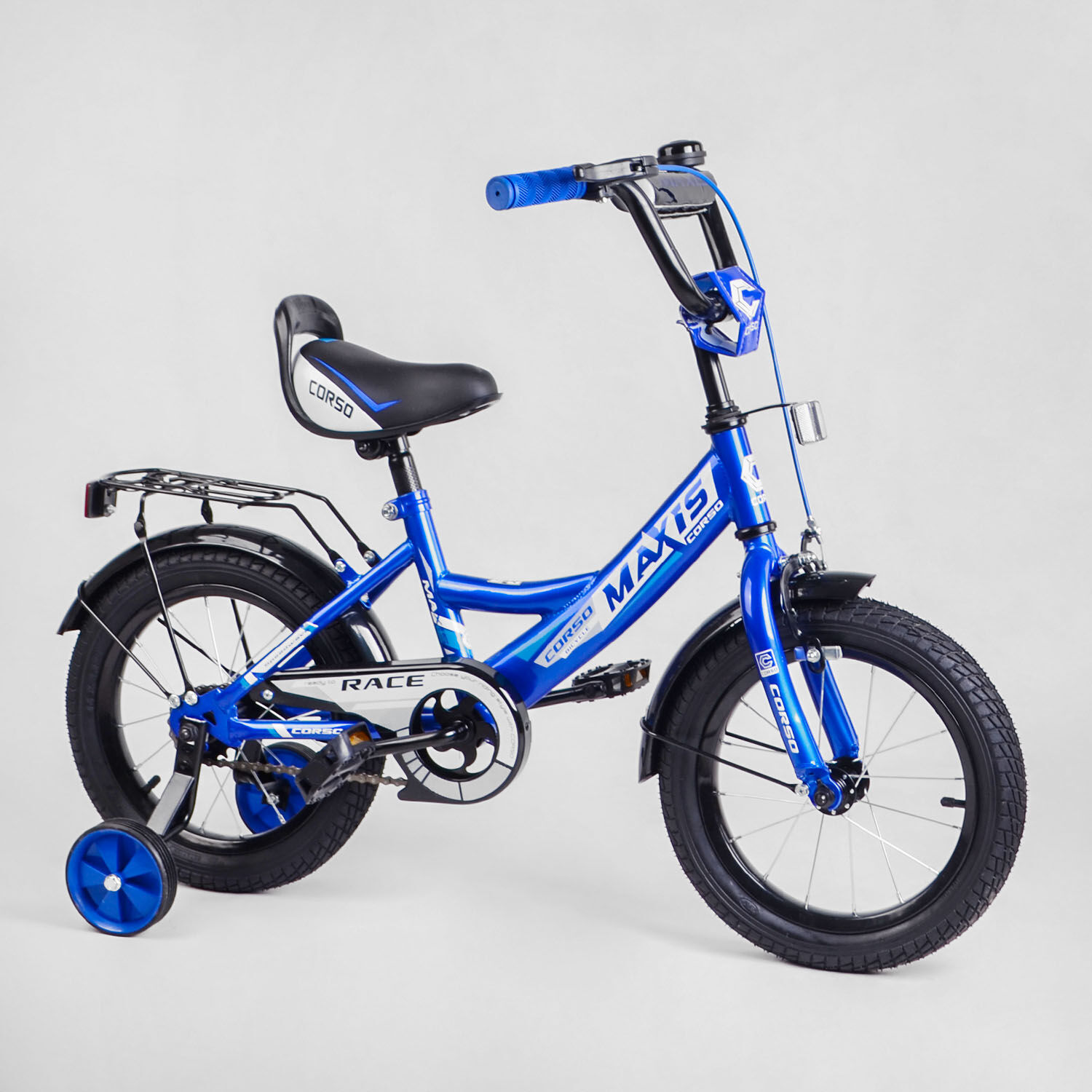 

Велосипед Corso 14" Maxis Black-Blue (14954)