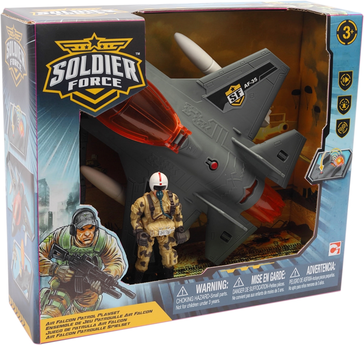 

Игровой набор Chap Mei Солдаты Air Falcon Patrol (545050) (4893808450506)