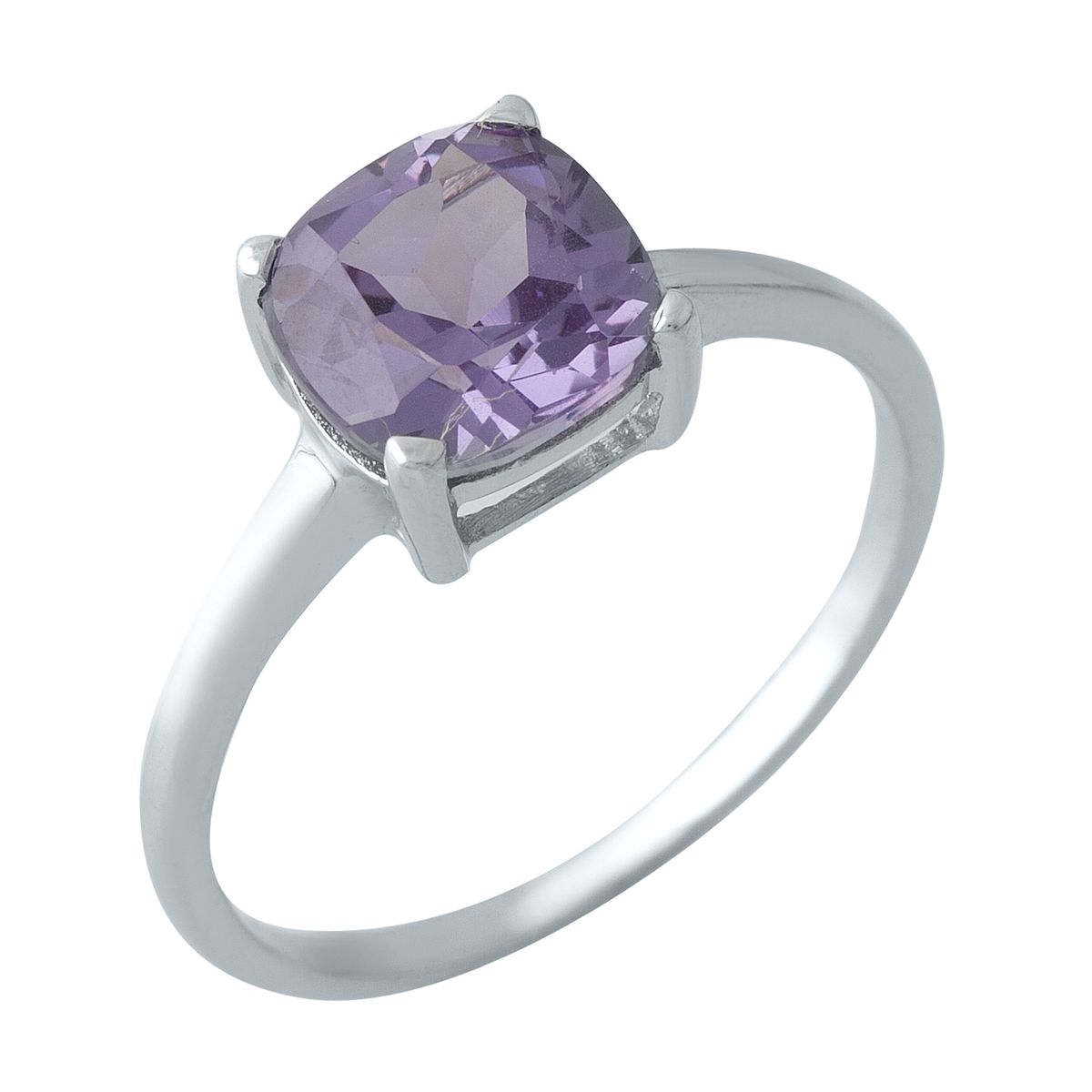 

Срібна каблучка 925 проби 2,51 г з гідротермальним олександритом 2,673 карат BoutiqueTV розмір 18.0