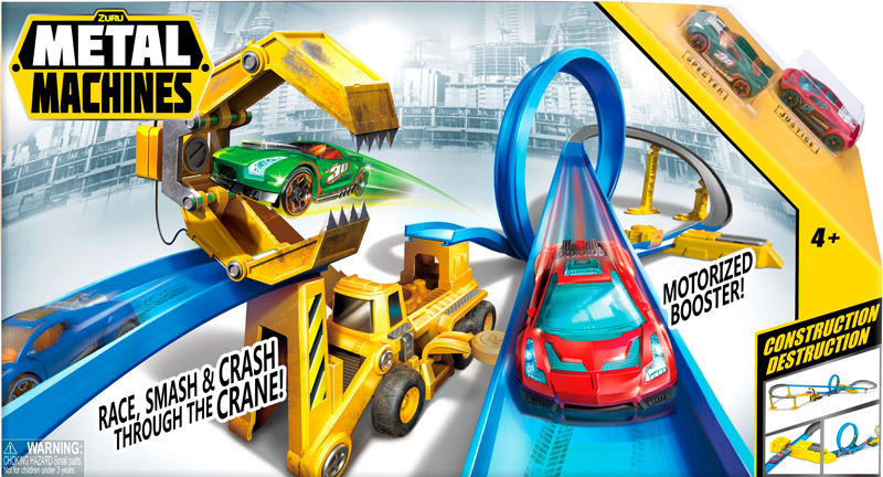 

Игровой набор автотрек Metal Machines Police (845218018375)