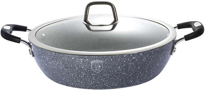 

Сотейник Berlinger Haus Grey Stone Ø32см с двумя ручками и крышкой, 4.9л (BH-1157N)