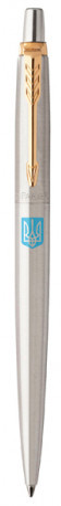 

Кулькова ручка Parker JOTTER 17 SS GT BP Тризуб жовто-синій 16 032_R5