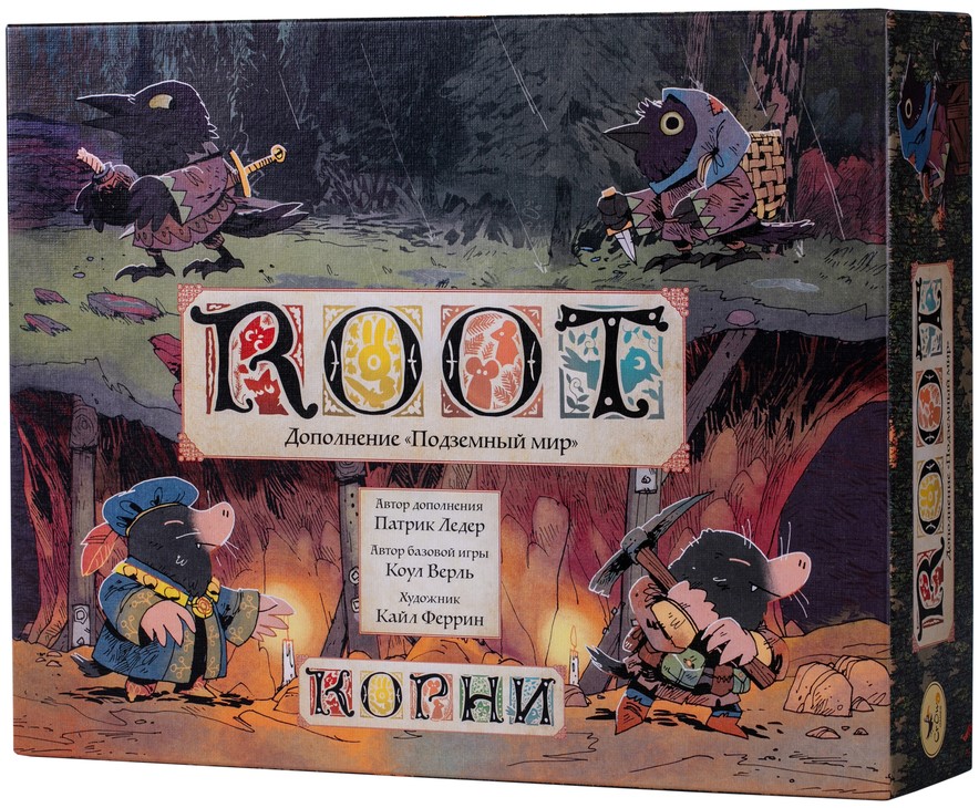 

Настольная игра Crowd Games Корни: Подземный мир (ROOT: The Underworld Expansion)