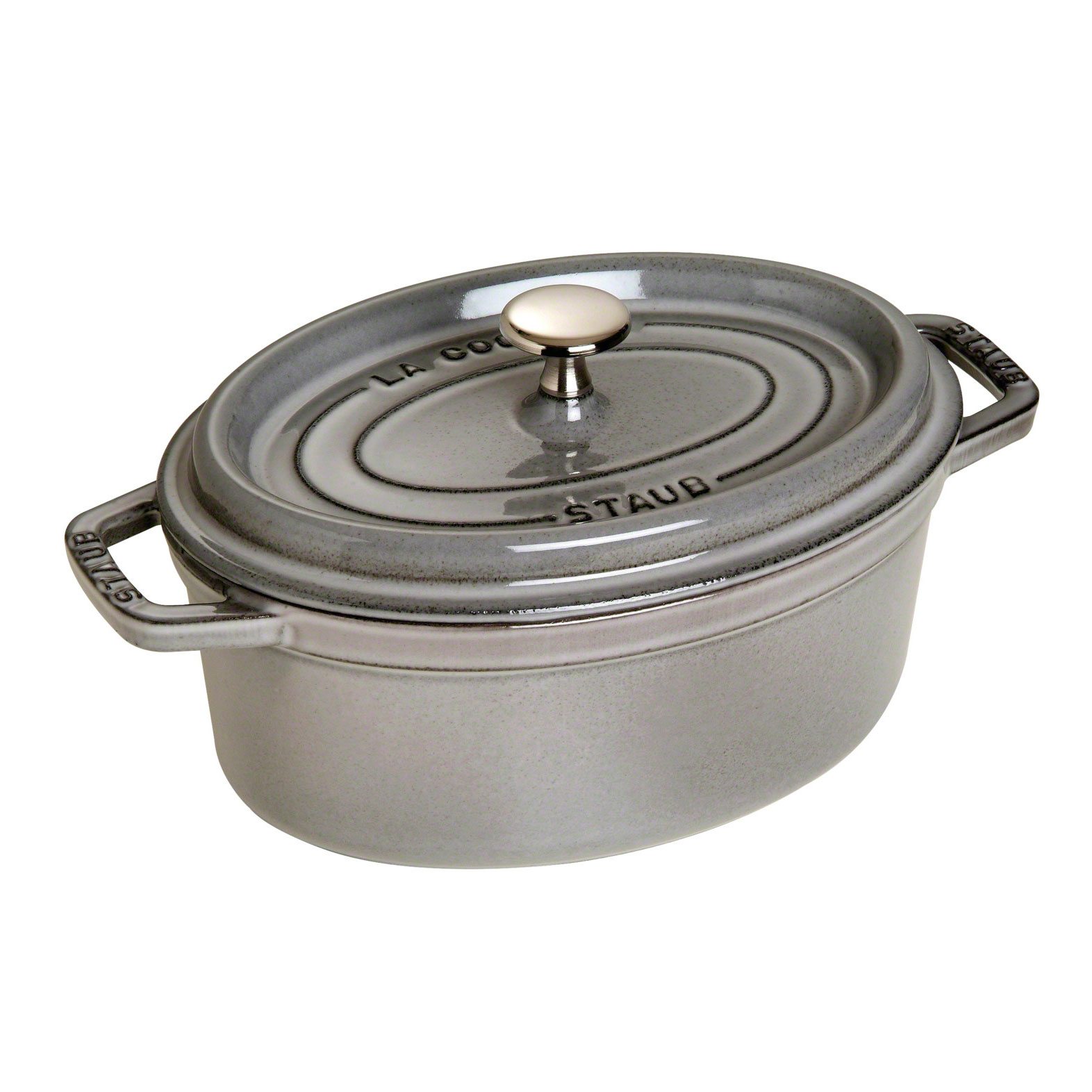 

Кокотница серая овальная диам. 23 см - Staub - 40500-236-0