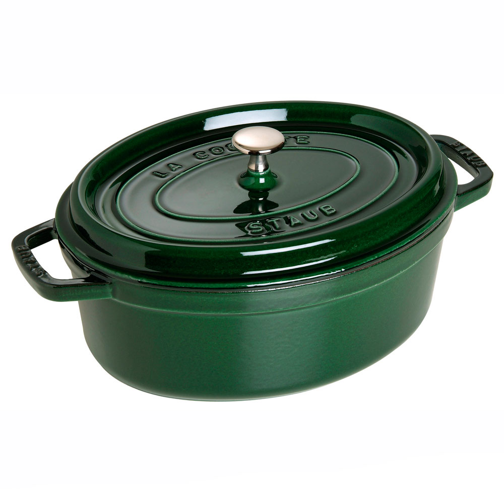 

Кокотница базиликовая овальная, диам. 29 см - Staub - 40509-363-0