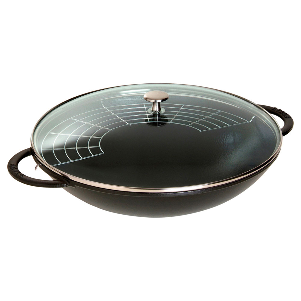 

Вок с решеткой и стеклянной крышкой, диам. 37 см - Staub - 40509-398-0