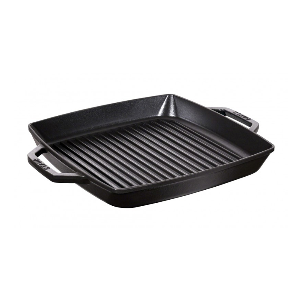 

Сковорода-гриль черная 33х33 см Staub чугунная - Staub - 40511-783-0