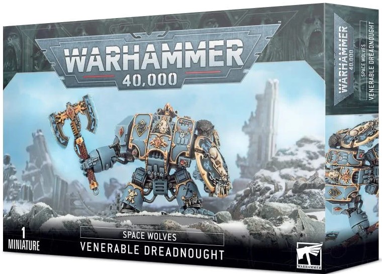 

Настольная игра Games Workshop Space Wolves Venerable Dreadnought Warhammer 40000 (99120101348)