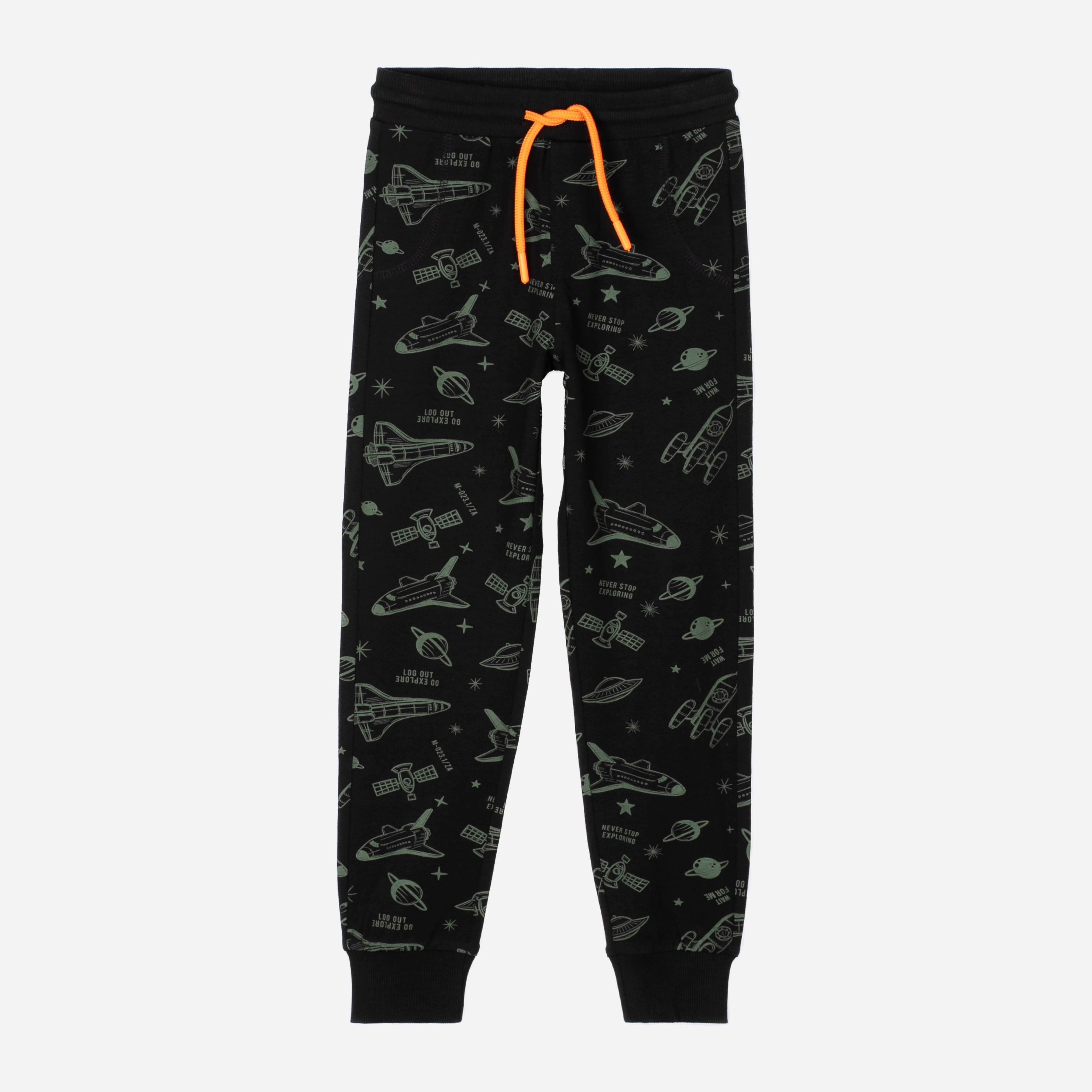 

Спортивные штаны Coccodrillo Space Trip WC2121101SPA-021 98 см Черные (5904705697600)