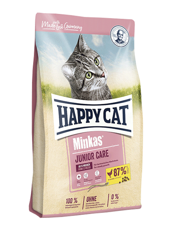 

Сухой корм Happy Cat Minkas Junior Care для котят с 13-й недели до 12 месяцев с птицей 1.5 кг