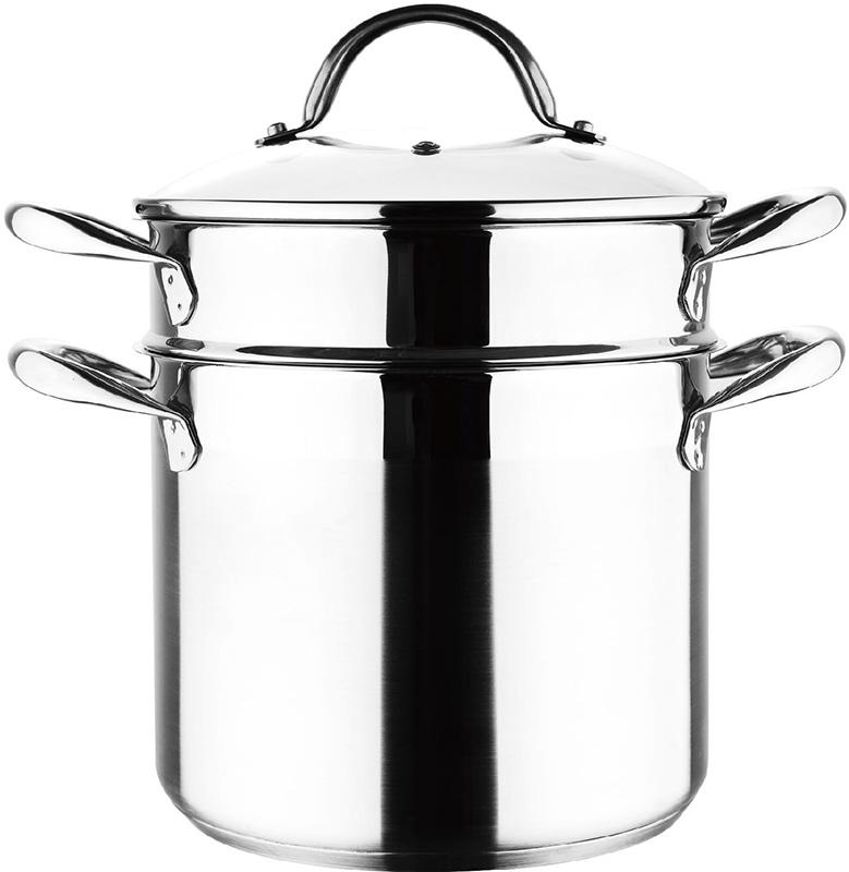 

Кастрюля Bergner Gourmet 5л для спагетти со стеклянной крышкой Bergner BG-6520