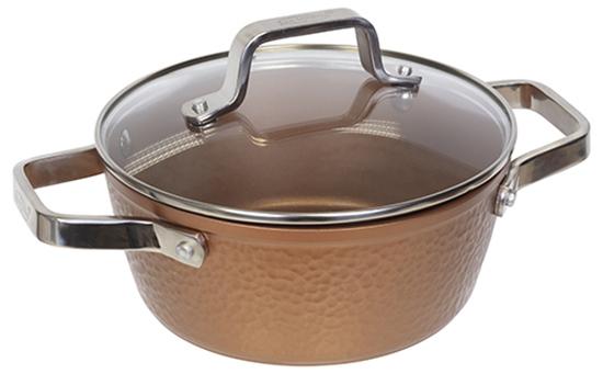 

Кастрюля Bergner San Ignacio Origen 2.4л, 20x8.3см, медный San Ignacio SG-6314