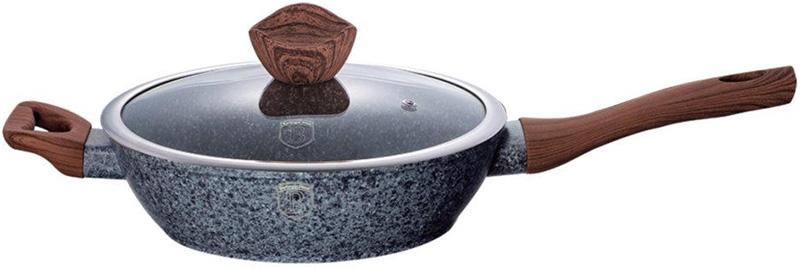 

Сковорода-сотейник с крышкой Berlinger Haus Forest Line 28см, гранитное антипригарное покрытие Berlinger Haus BH-1527