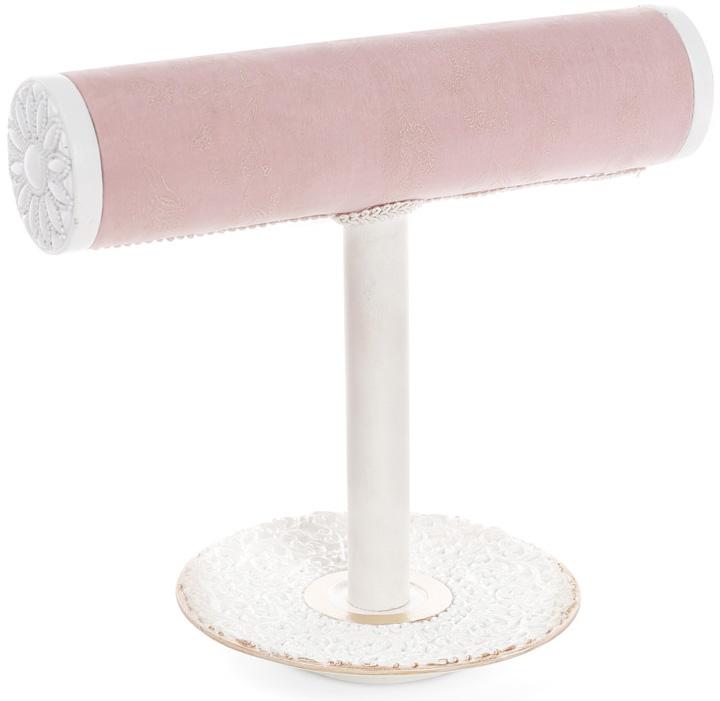 

Подставка для украшений "Gladys" Pink 13х13х19.5см, подвеска с блюдцем