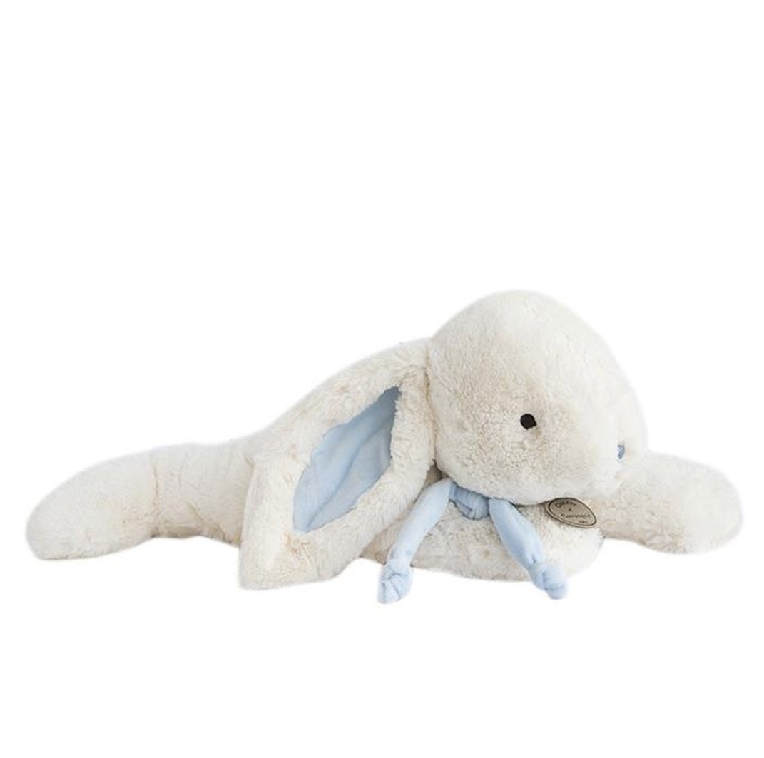 

Игрушка мягкая DOUDOU ET COMPAGNIE кролик 75 см голубой в коробке
