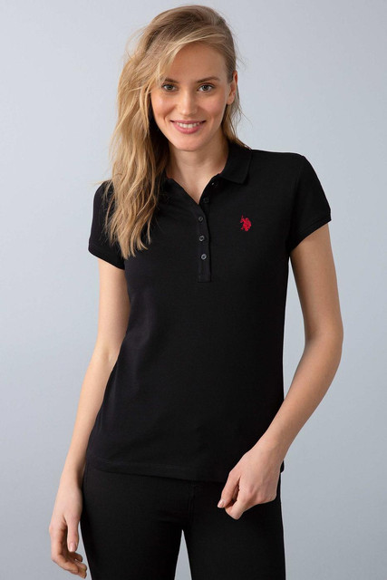 

Поло женское U.S. Polo Assn. Черный  (746461 VR046, Поло женское U.S. Polo Assn. Черный L (746461 VR046)