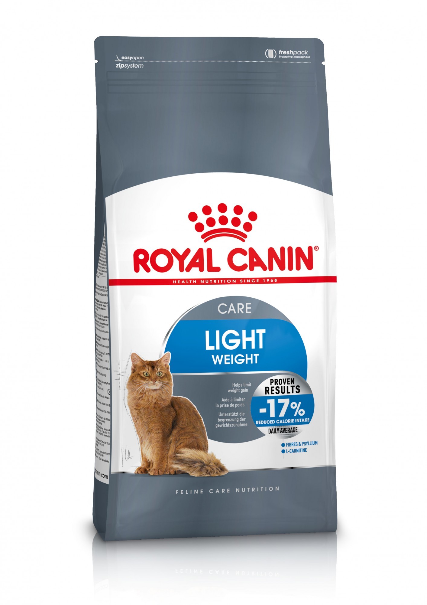

Сухой корм Royal Canin Light Weight Care для котов, склонных к избыточному весу 8 кг