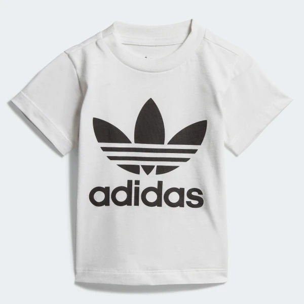 

Футболка детская Adidas TREFOIL TEE DV2828 86 см White/Black (4060515098080)