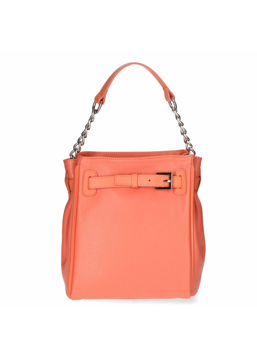

Сумка На Каждый День Italian Bags 2821_corale Кожаная Kоралловый