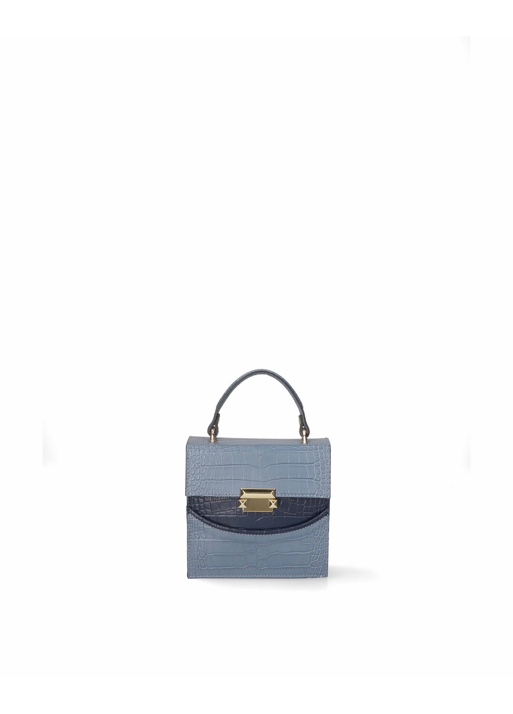 

Клатч Italian Bags 540076_sky Кожаный Синий