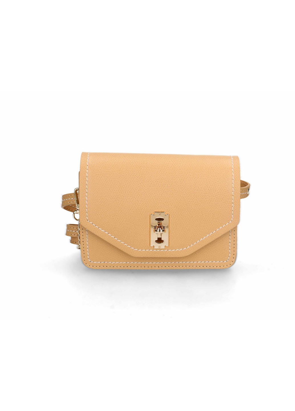 

Клатч Italian Bags 1788_sabbia Кожаный Кофейный