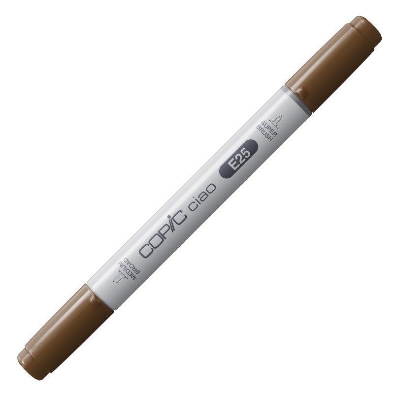 

Спиртовой маркер Copic Ciao №E-25 Caribe cocoa Карибский кокос (22075119)