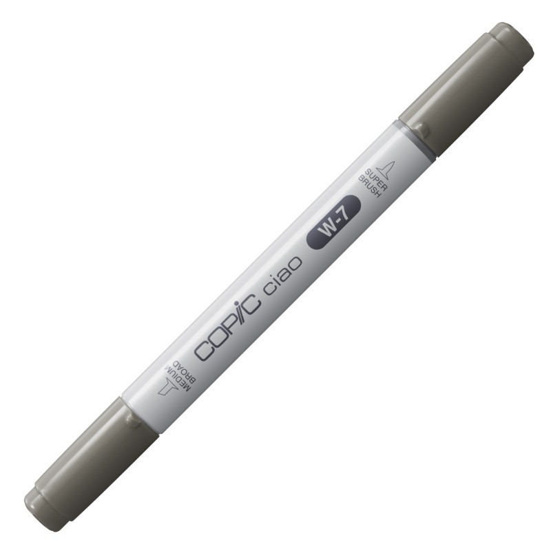 

Спиртовой маркер Copic Ciao №W-7 Warm gray Теплый серый (22075328)