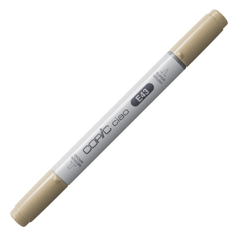 

Спиртовой маркер Copic Ciao №E-43 Dull ivory Слоновая кость (22075235)