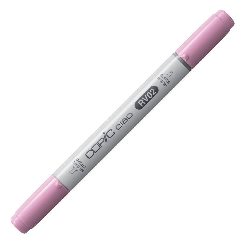 

Спиртовой маркер Copic Ciao №RV-02 Sugared almond pink Миндально-розовый (22075176)