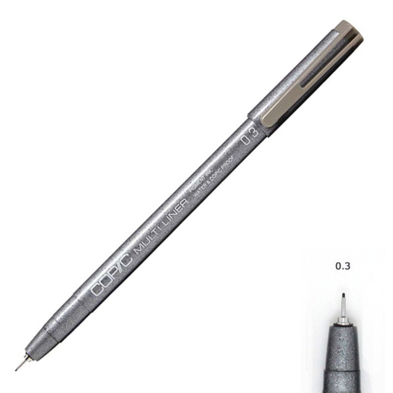 

Лайнер Copic Multiliner Warm Grey 0,3мм (22075518)