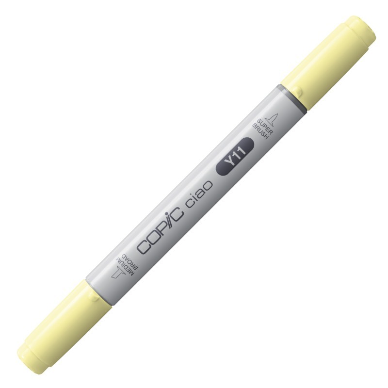 

Спиртовой маркер Copic Ciao №Y-11 Pale yellow Пастельно-желтый (2207546)