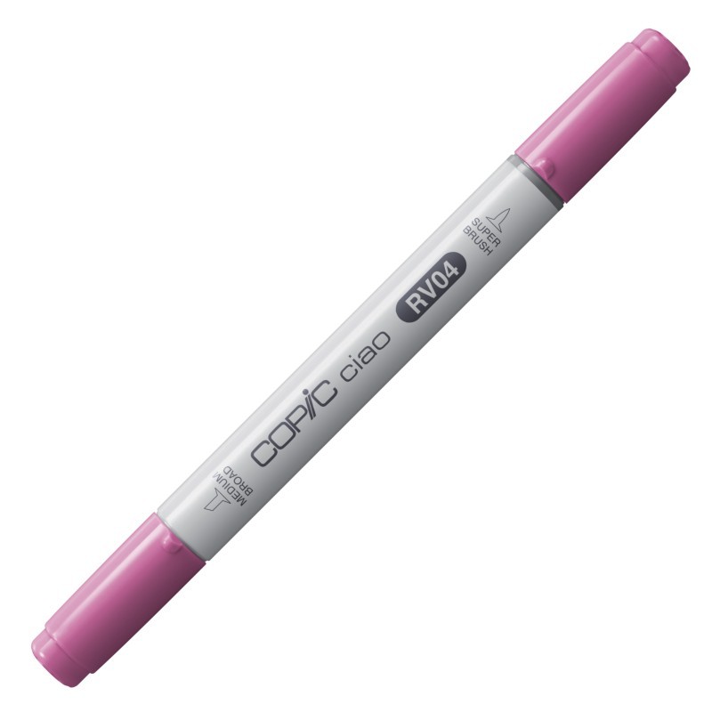 

Спиртовой маркер Copic Ciao №RV-04 Shock pink Ярко-розовый (2207566)