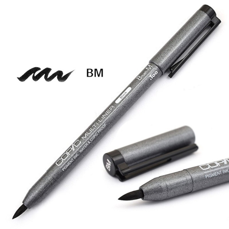 

Лайнер Copic Multiliner Classic кисточка M средняя (2207507)