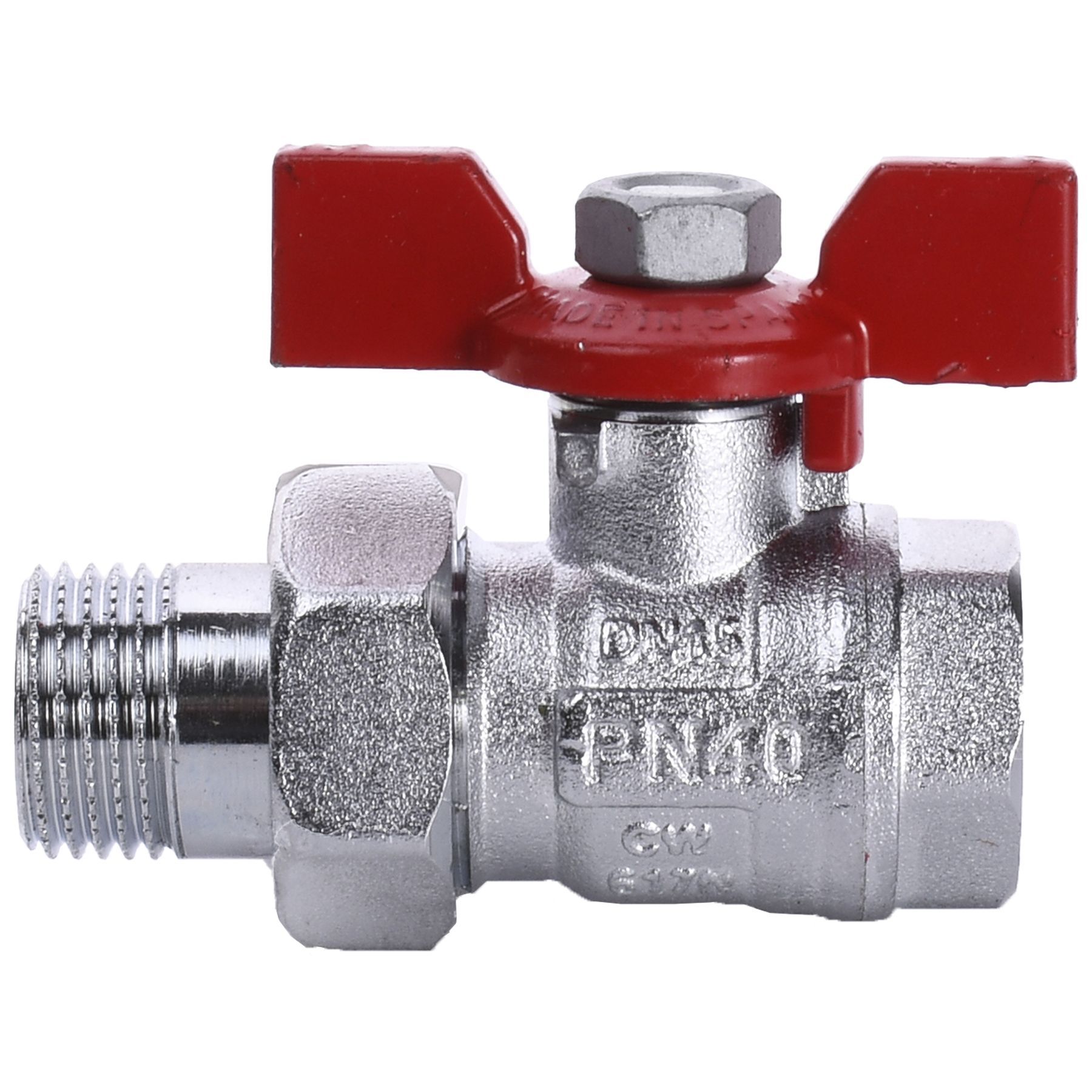 

Кран шаровый прямой с американкой ARCO 1/2" TURIA 0117208