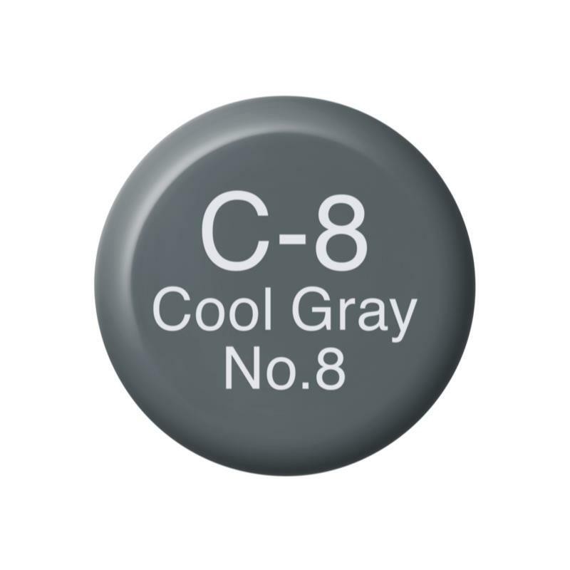 

Чернила для заправки маркеров Copic, Copic Ink 12мл, №C-8 (2107684)