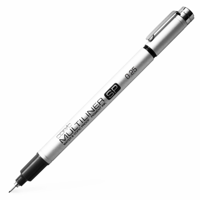 

Лайнер Copic Multiliner SP 0,25 мм, заправляемый (2307504)