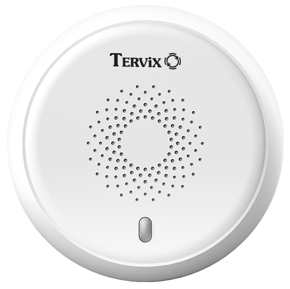 

Беспроводной датчик обнаружения дыма Tervix Pro Line ZigBee Smoke Sensor, арт. 415061
