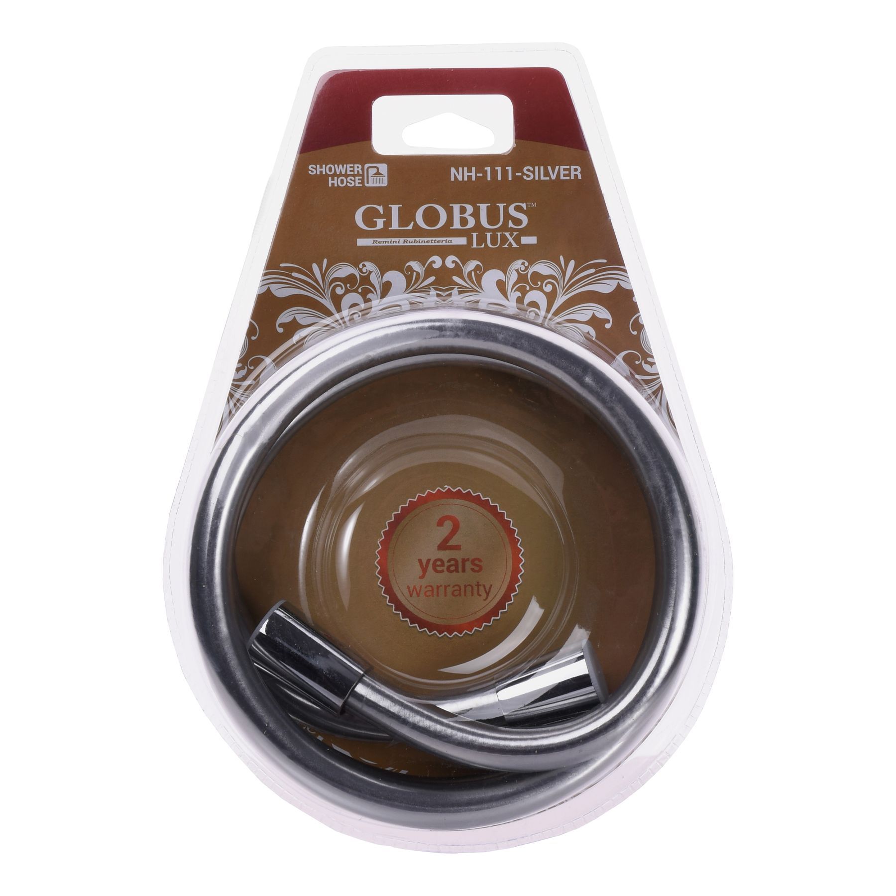 

Шланг душевой Globus Lux NH-111-SILVER-150