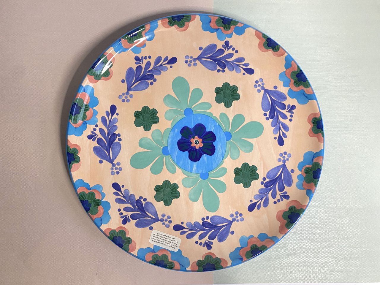 

Блюдо сервировочное Kitchen Craft Maxwell & Williams Majolica 36*5 см круглое растительный рисунок