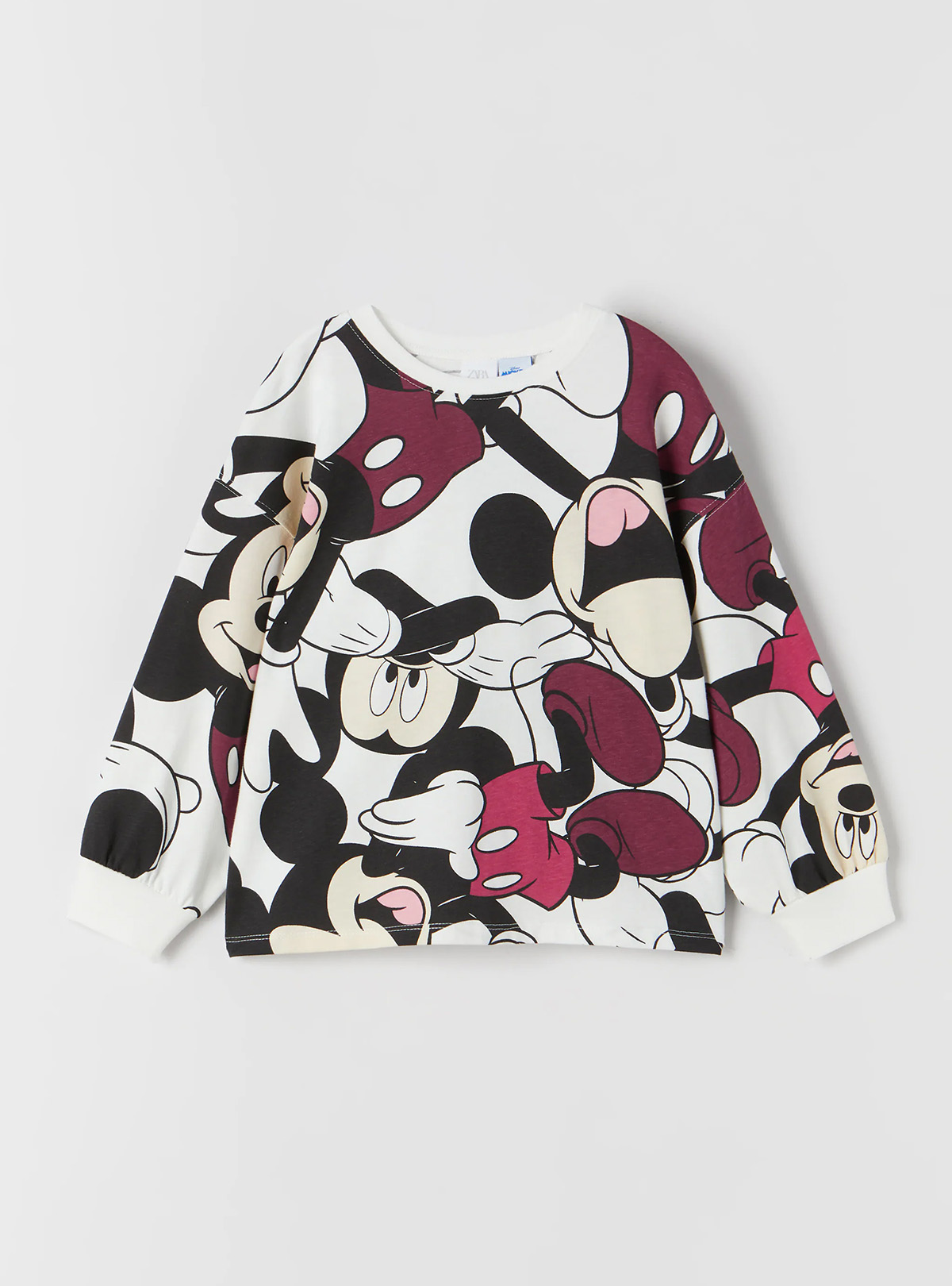 

Реглан Mickey Mouse для девочки 7733 ZARA 134 см Белый 56166